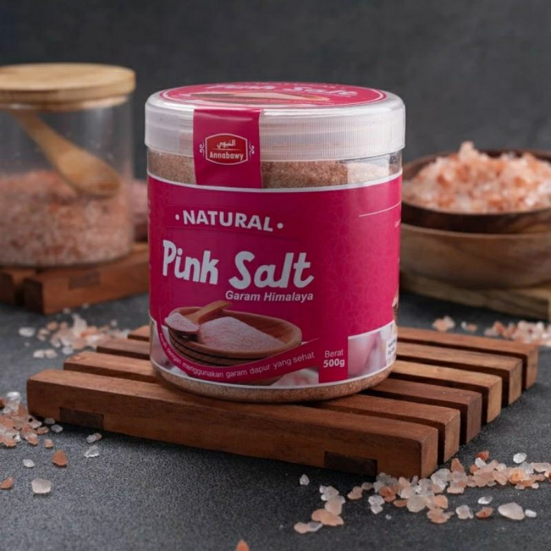 

Garam Himalaya 500gr | Himalayan Salt Ori | Pink Salt Annabawy