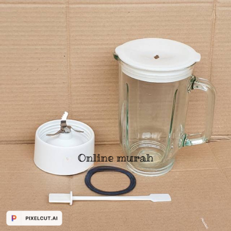 SET JUS GELAS BLENDER MASPION MT  1211 1213 1214 1215 TABUNG BLENDER MASPION 1221 1262 KACA