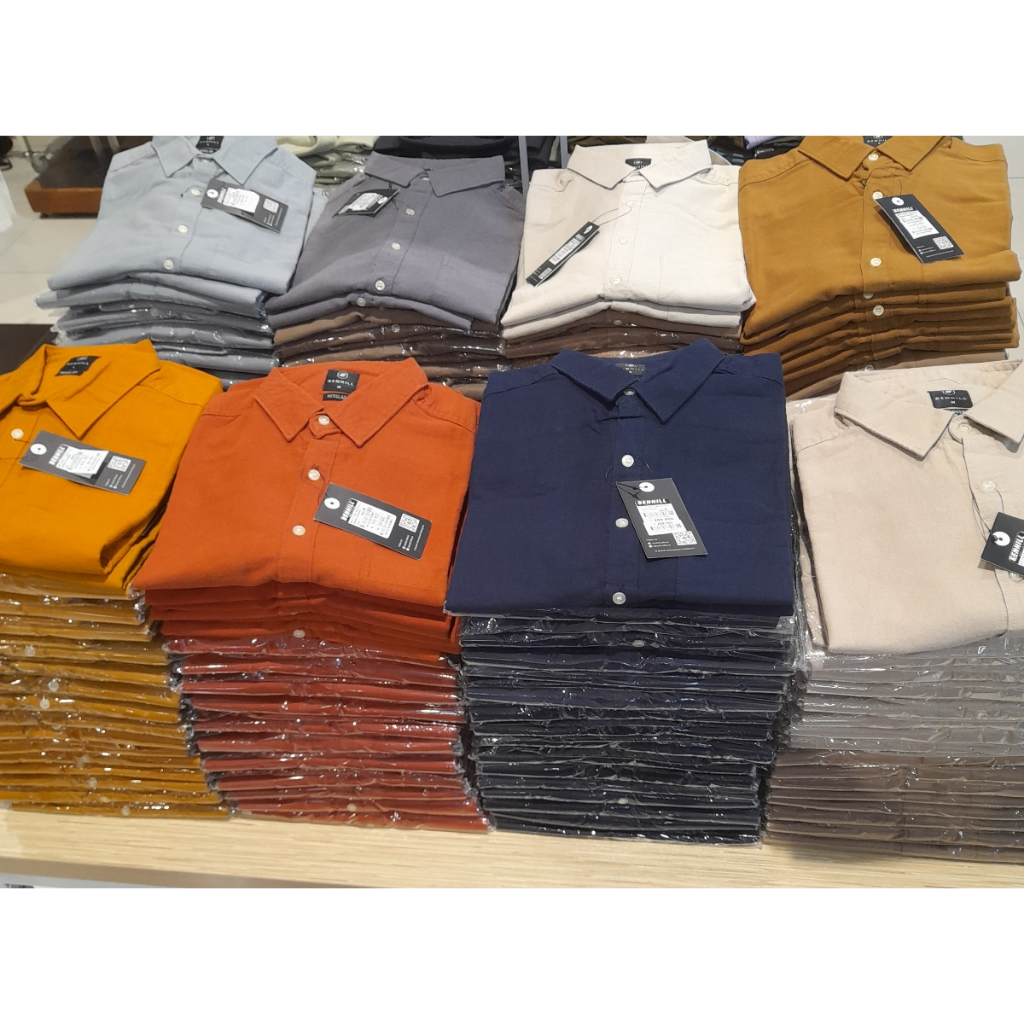 Benhill/atasan pria/kemeja