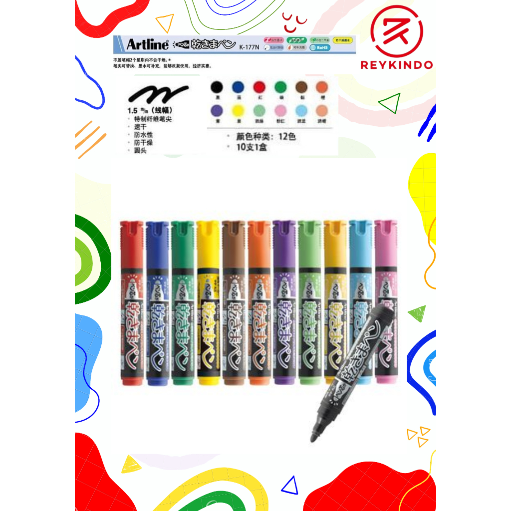 

ARTLINE K-177N PERMANENT MARKER