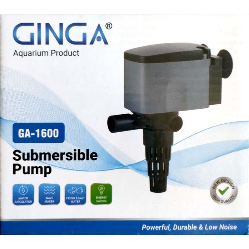 Pompa Celup Aquarium/Kolam PH Ginga 1600 Low Watt