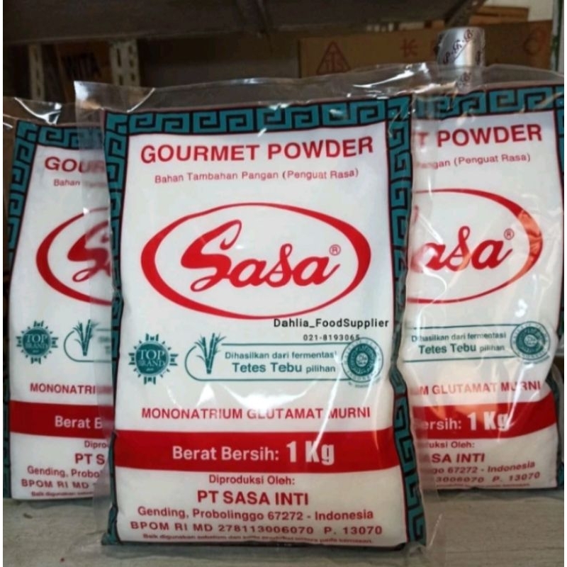 

SASA MONONATRIUM GLUTAMAT MURNI BB 1KG