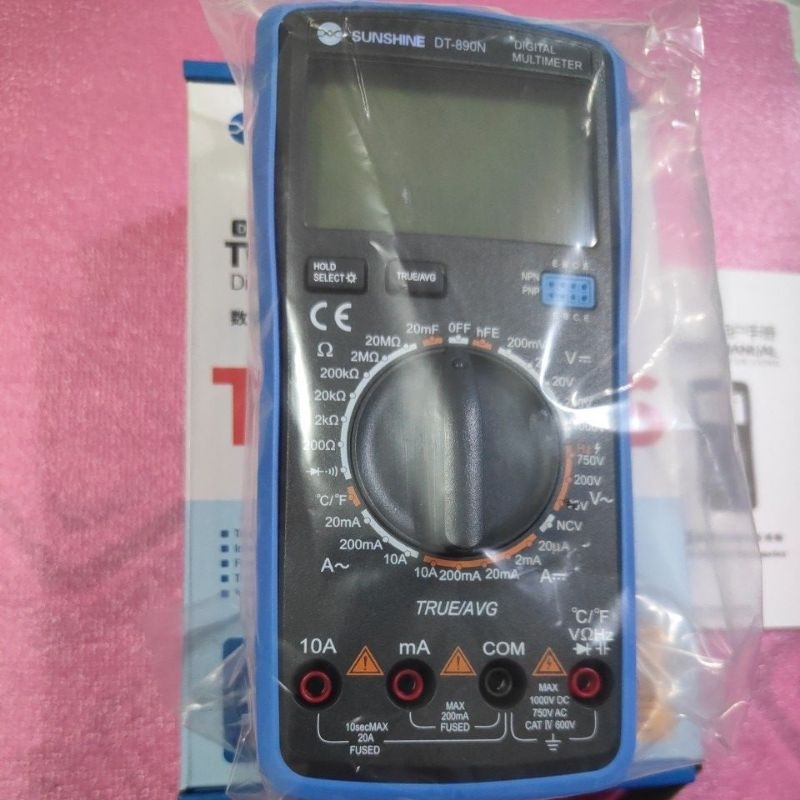 MULTIMETER SIGITAL SHUNSHINE DT-890N