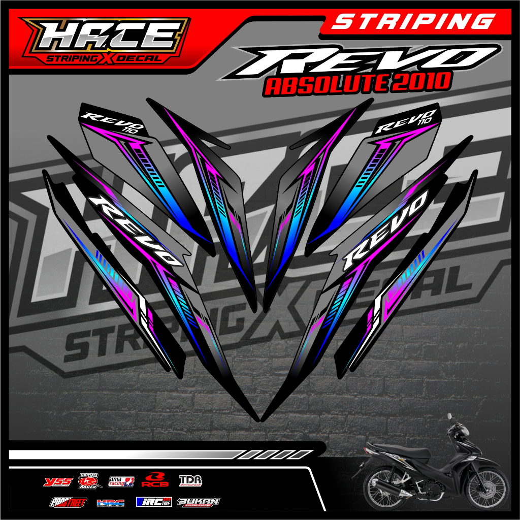STICKER STRIPING REVO ABSOLUTE 2010 - STRIPING REVO ABSOLUTE 2010 PREMIUM 05