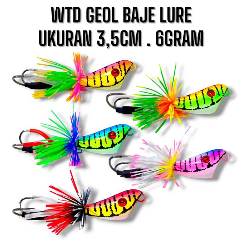 WTD GEOL BAJE LURE UKURAN 5,3CM.BERAT 6GRAM