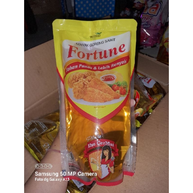 

Minyak goreng fortune 1liter