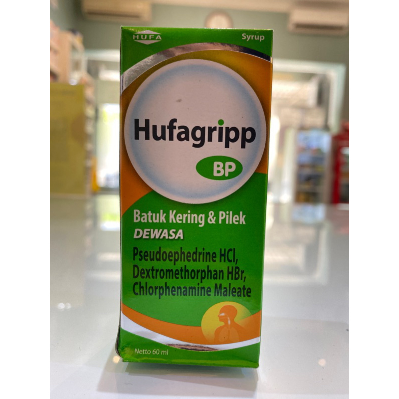 HUFAGRIP BP SYRUP DEWASA 60ML