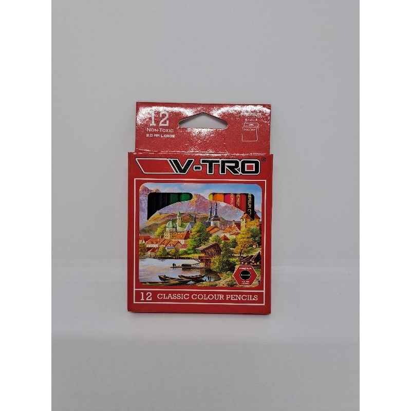 

1 SET PENSIL WARNA VTRO PENDEK 12 WARNA