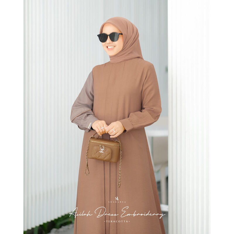 Asilah dress embroidery(dress saja)by shArarea