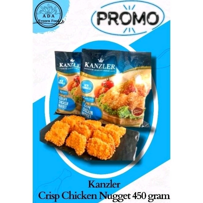

ADA Frozen Food - Kanzler Crispy Chicken Nugget 450 gram