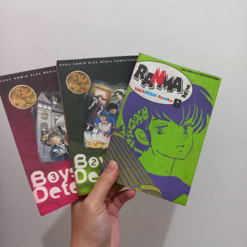 KOMIK [Det Boys, Conan, Dorabase, Ranma 1/2, Hitman Reborn] - PRELOVED