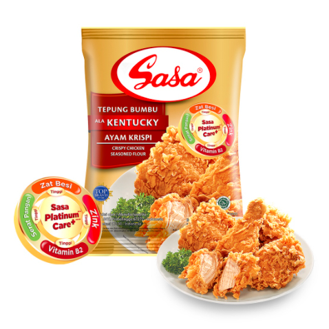 

Sasa Tepung Bumbu Kentucky 200gr Tepung Ayam Goreng