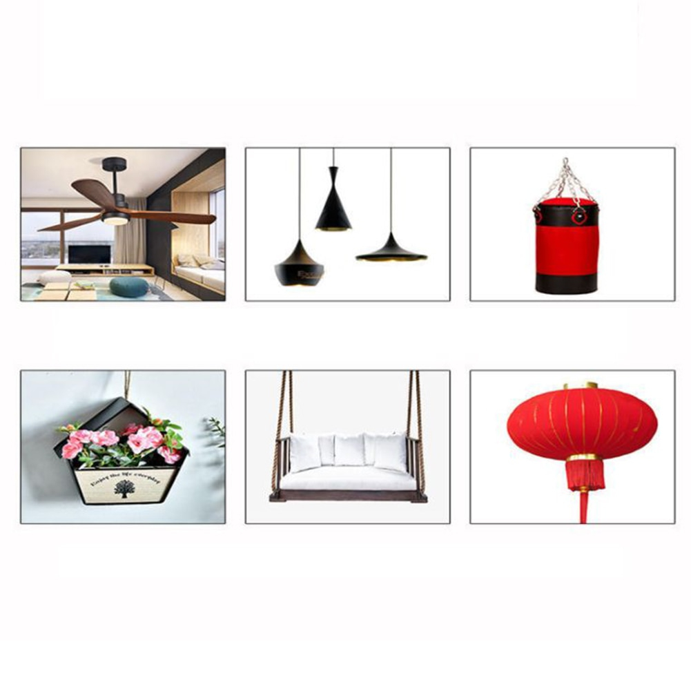 2Pcs Braket Kipas Angin Gantung Hook Gantung Kipas Ceiling U Shaped Hook Premium High Grade