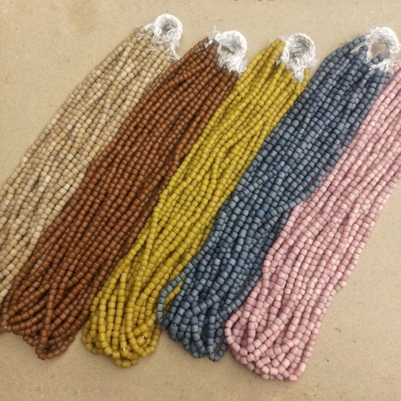 (aksesoris murah) MANIK INDOPASIFIC POLOS / MANIK BAHAN / MANIK MANIK