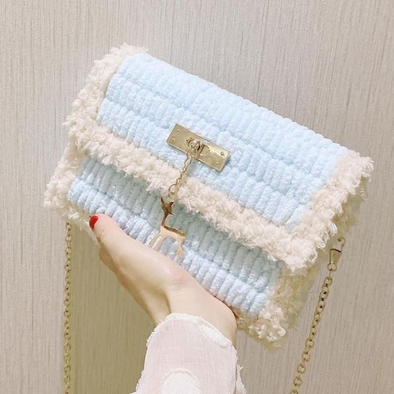 Tas kanvas rajut DIY