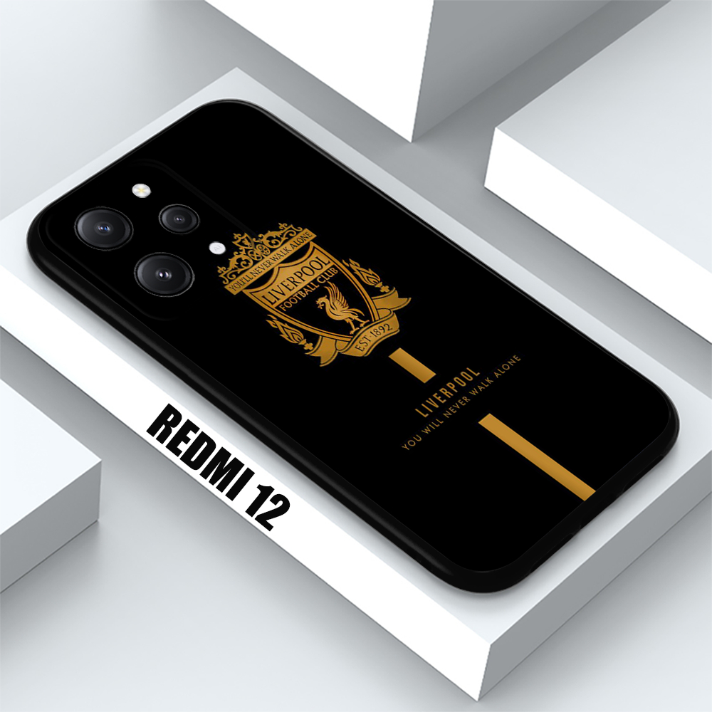 Softcase Pro Camera Redmi 12 [BSB034] Bola- HP Redmi 12 - kesing HP Redmi 12 - Case HP Redmi 12 - Ca