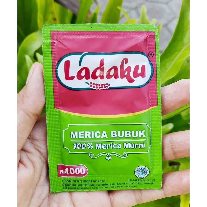 

LADAKU Merica Bubuk 1 Renceng Isi 12 Sachet 4gr