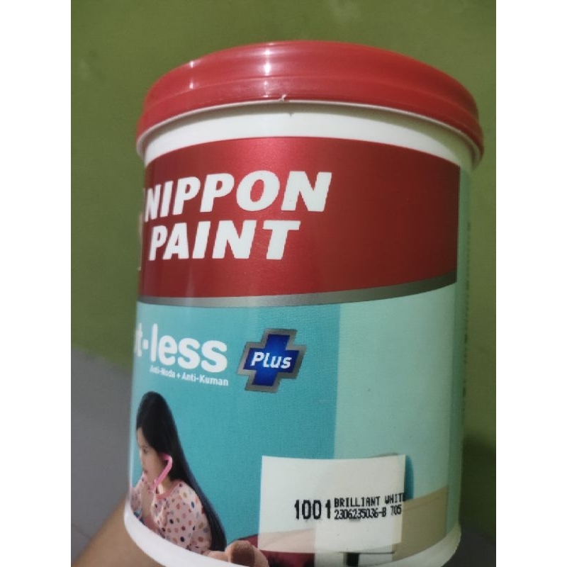 cat tembok anti noda anti kuman nippon paint spotless