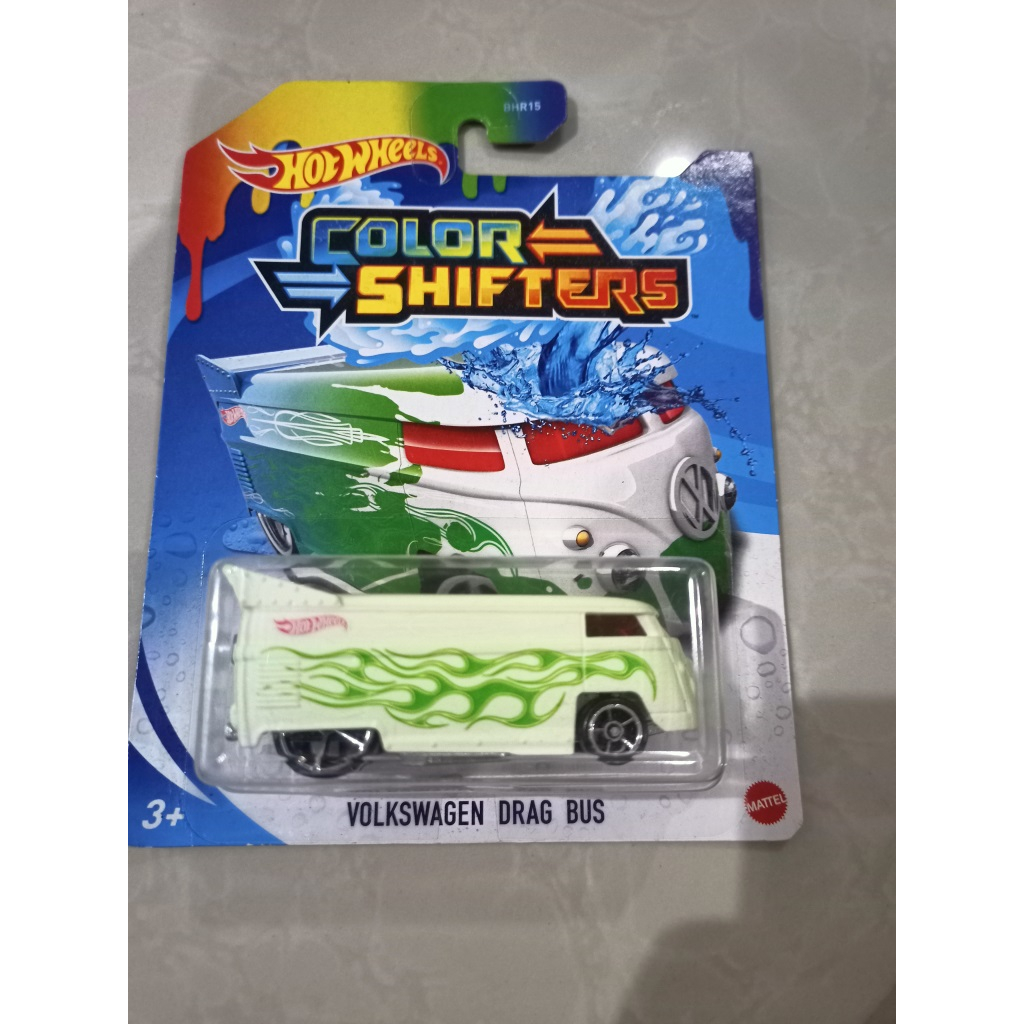 HOTWHEELS VOLKSWAGEN DRAG BUS COLOR SHIFTER