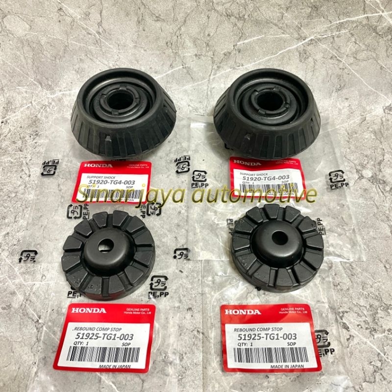 KARET SUPPORT SHOCK DEPAN & TATAKAN SUPPORT BRIO FREED MOBILIO BRV HRV ORI