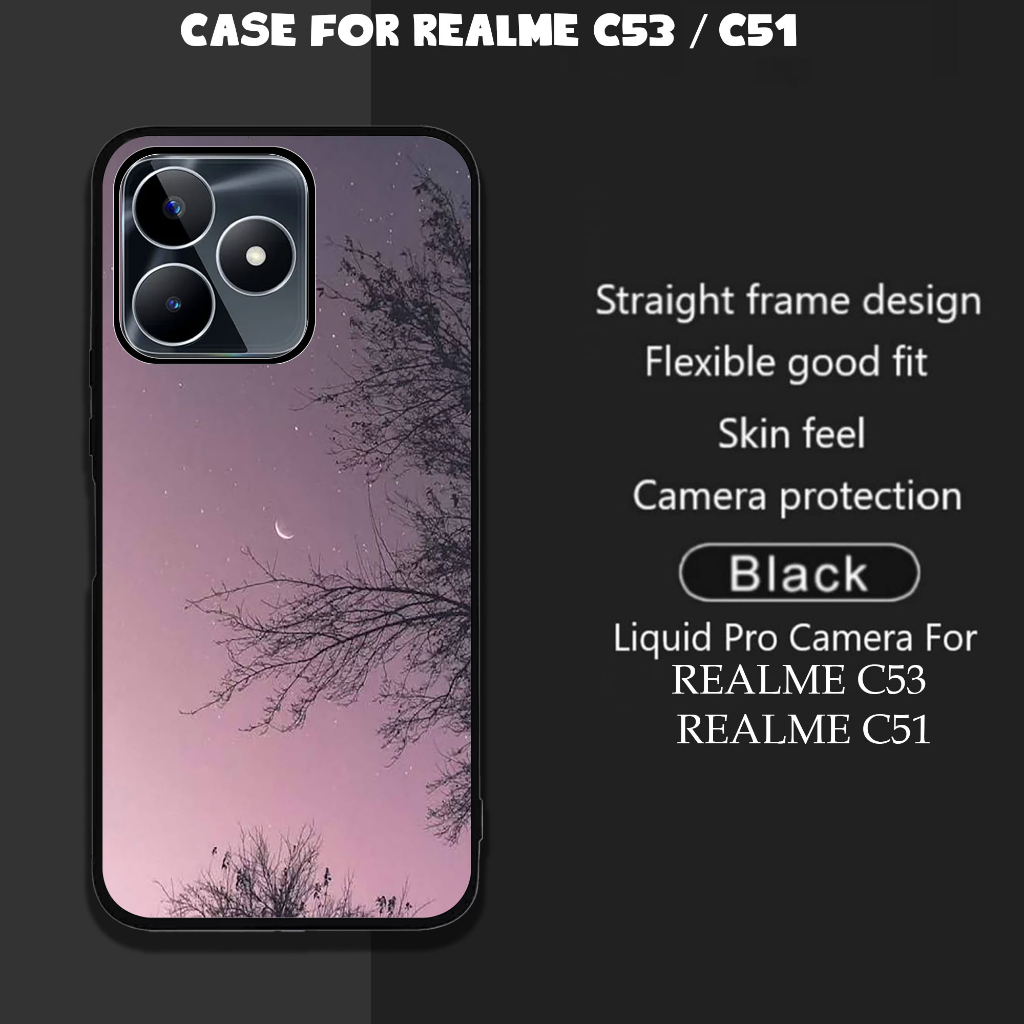 CASE Realme C53  NFC / Realme C51 NFC TERBARU 2023 Motif [awan] TERLARIS CASING Realme C53  NFC 2023