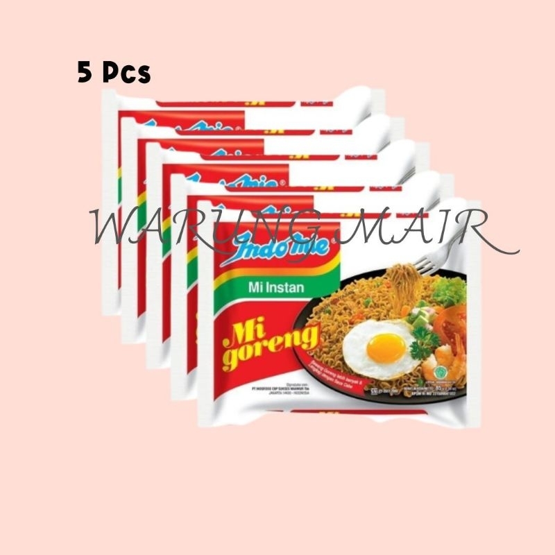 

5 pcs Indomie goreng