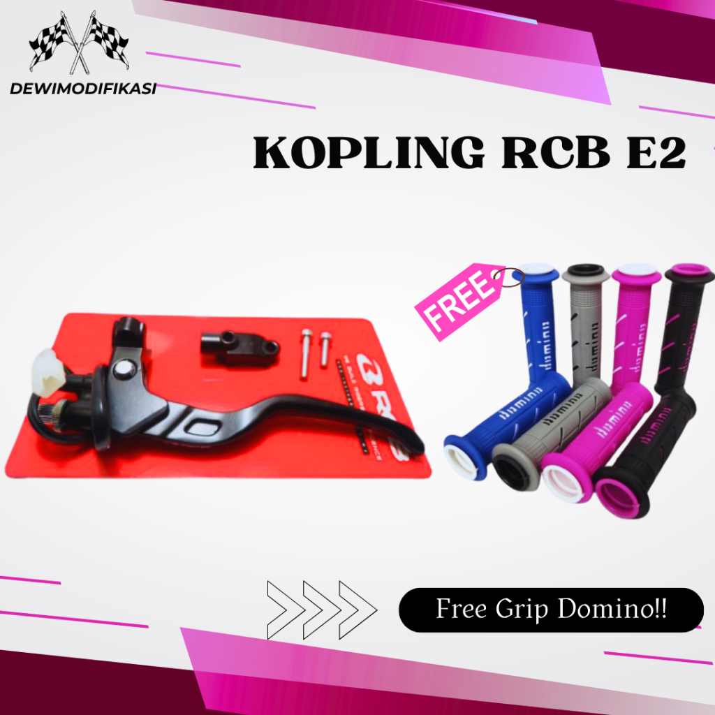 HANDLE KIRI KOPLING RCB E2 BUKAN S1 HANDLE KOPLING RACINGBOY HANDLE  sonic mxking supra gtr cb150