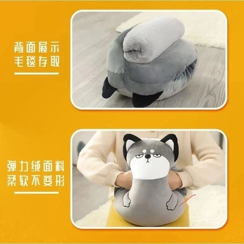 BONEKA 4IN1 BALMUT BANTAL SELIMUT ANAK DEWASA BONEKA UNICORN PRINCESS