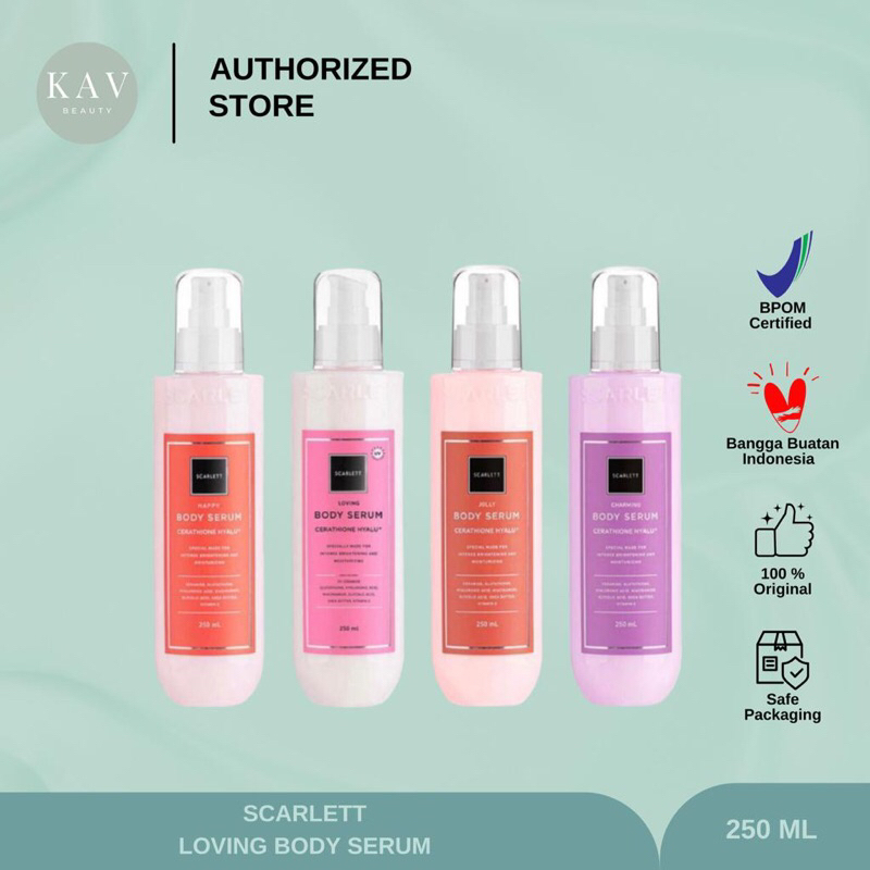 Scarlett Whitening Body Serum