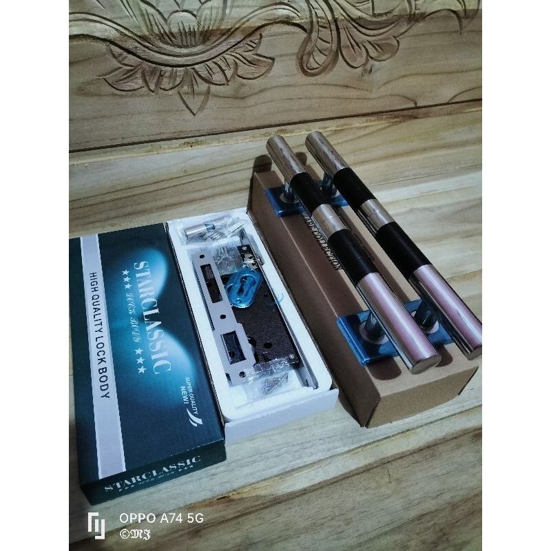 Gagang pintu stainless minimalis modern
