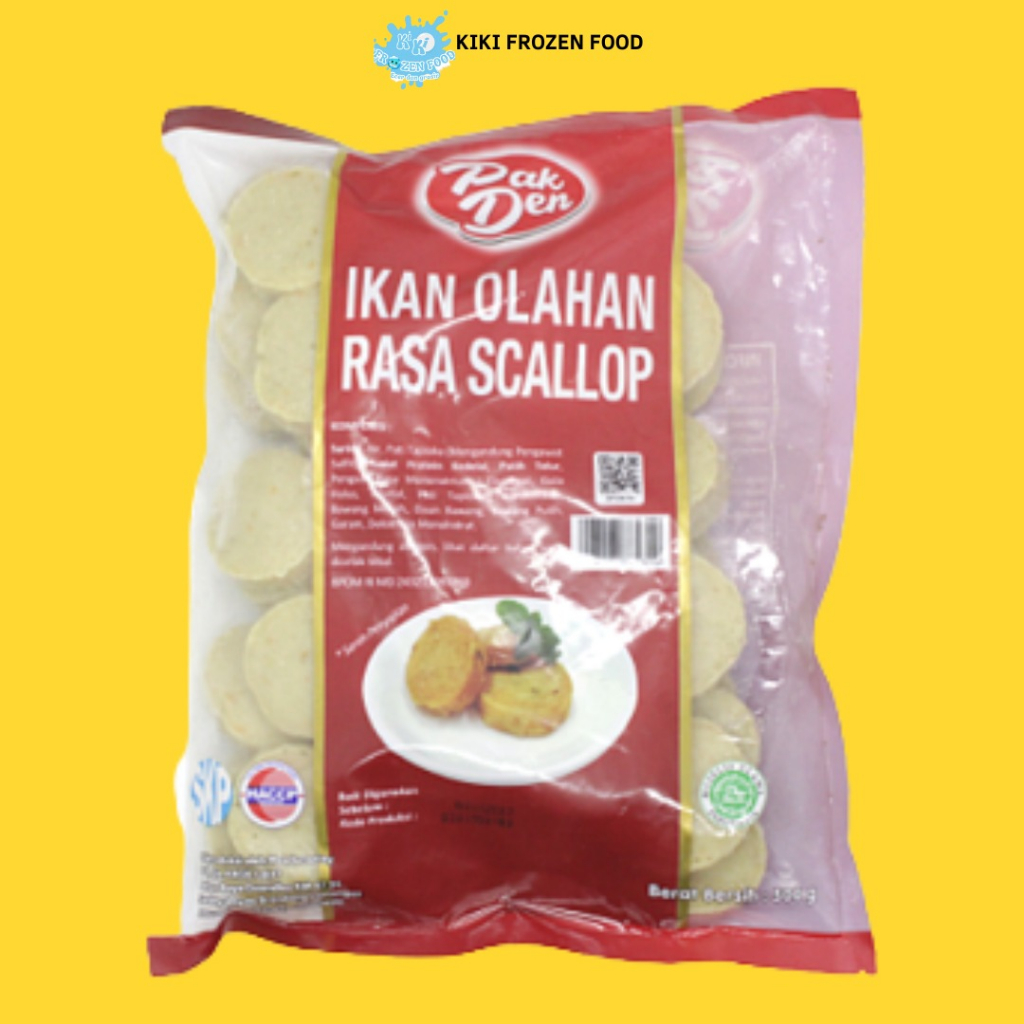 

Pak Den Scallop Ikan 500GR