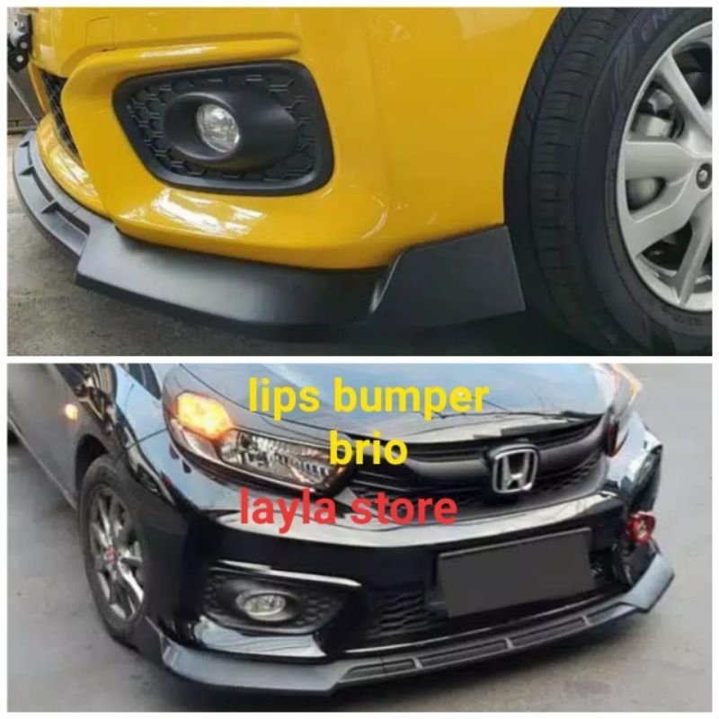 Lips bemper depan brio