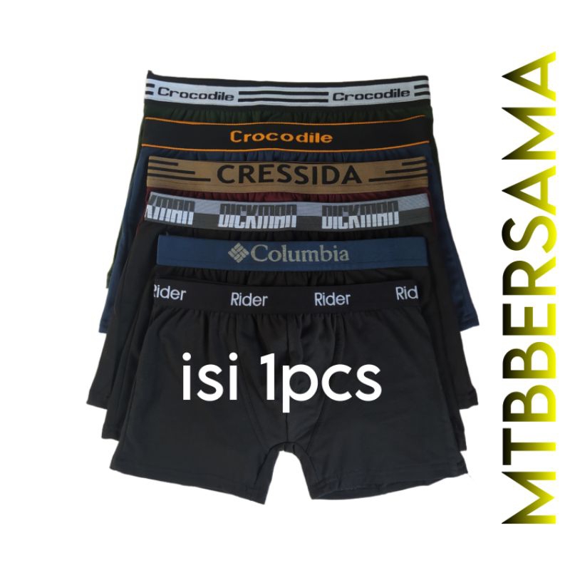 celana dalam pria dewasa 6 pcs boxer pria dewasa katun premium