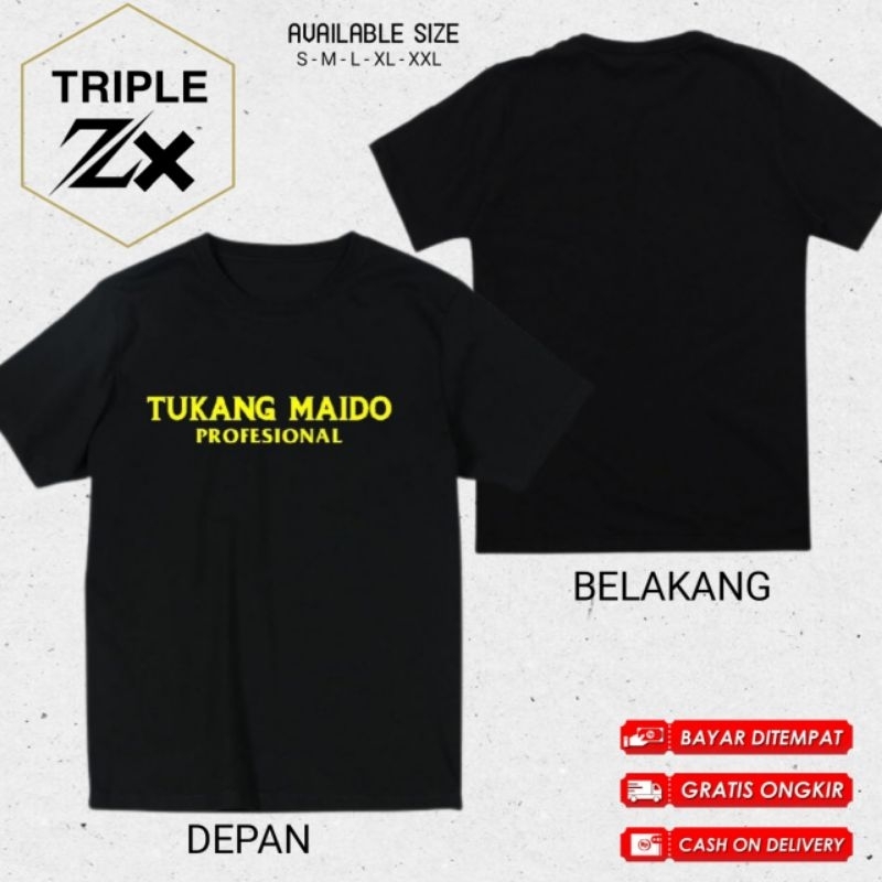 KAOS TUKANG MAIDO PROFESIONAL//KAOS KATAKATA