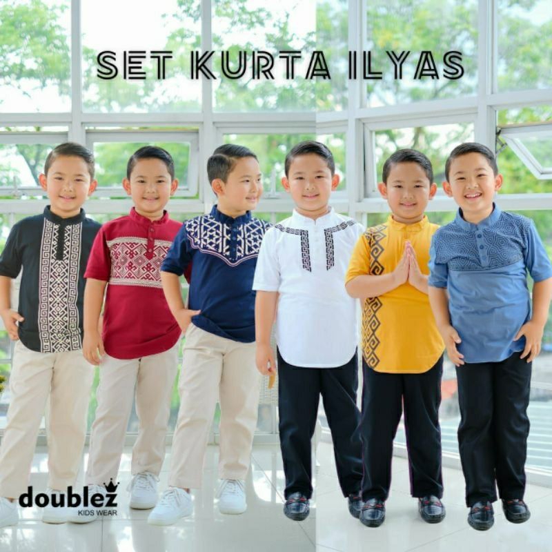 SETELAN KURTA ILYAS BY DOUBLEZ