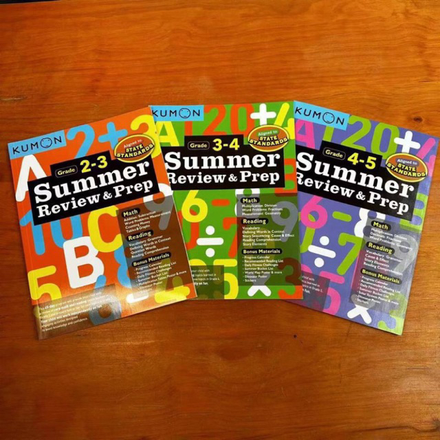 

Buku kumon (Summer Review Kumon)