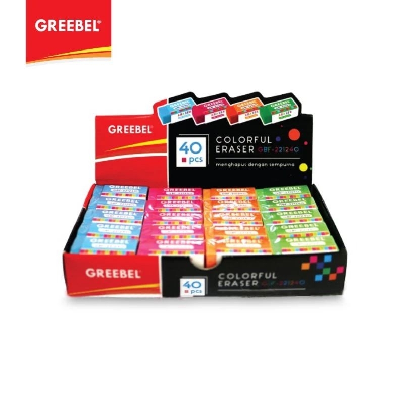 

PENGHAPUS / STIP GREEBEL KECIL ( 1BOX ISI 40PCS )