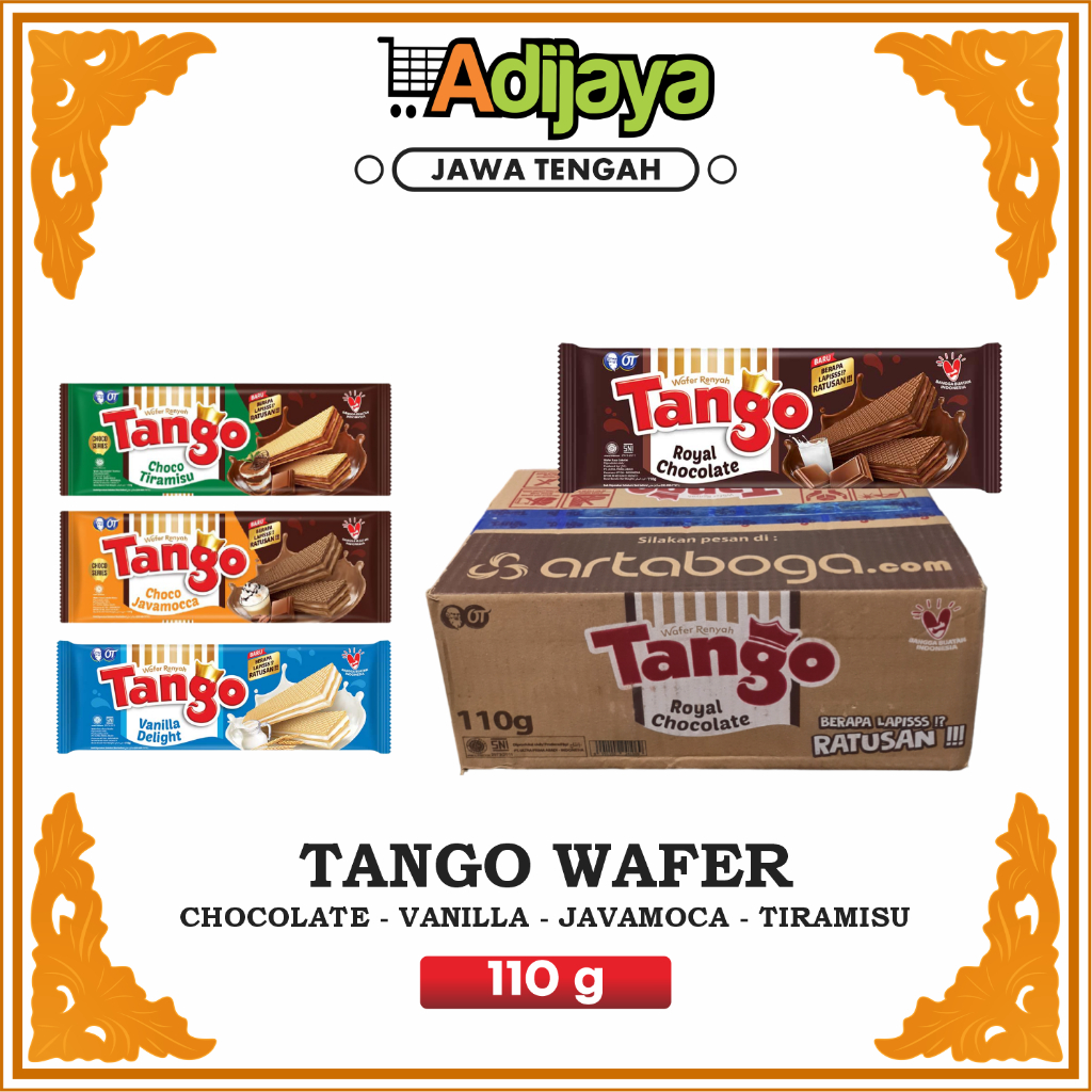 

PROMO MURAH!! TANGO WAFER 110G 1 KARTON ISI 24PCS untuk khajatan