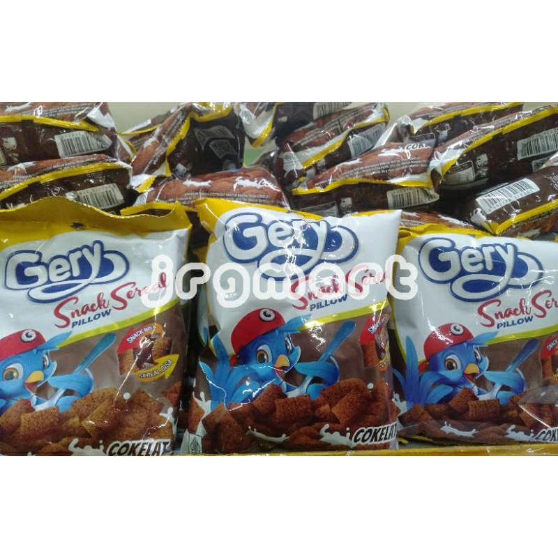 

GERY SNACK SEREAL PILLOW COKELAT 27gr