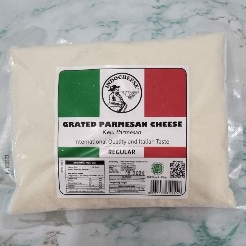 

keju parmesan indocheese 300gr