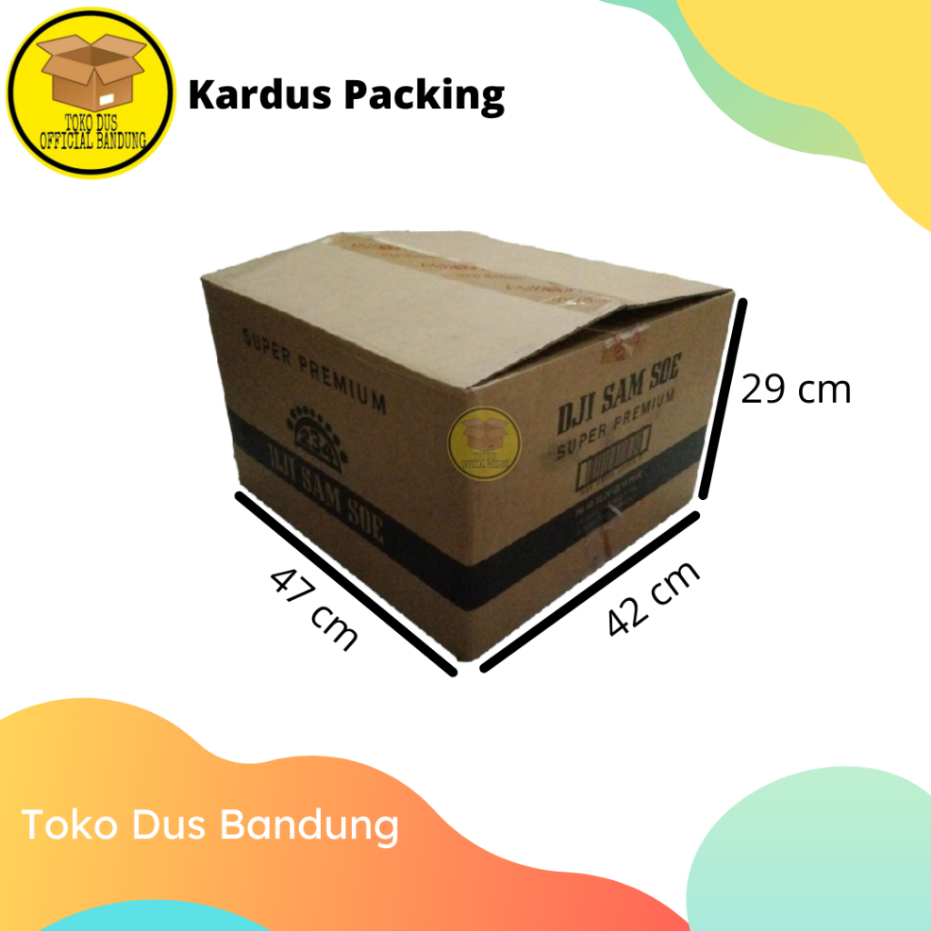 

( Min Order 5 Pcs) kardus bekas dus roko/Dus pindahan/Kardus Packing/Dje samsoe