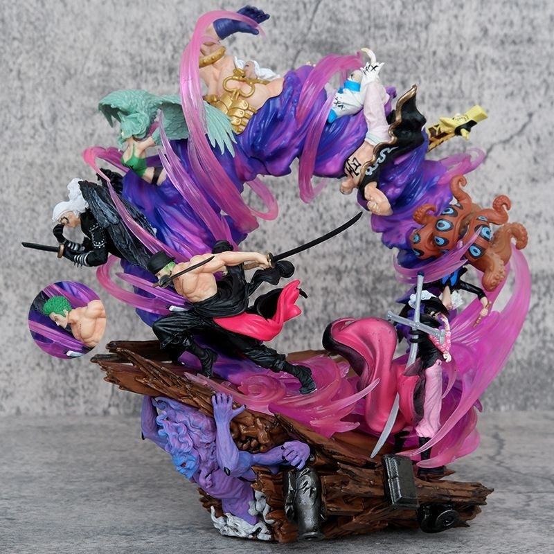 statue roronoa zoro throne medium ver