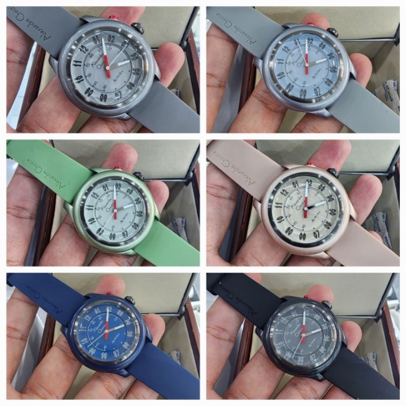 jam tangan wanita alexandre christie ac9397 led ladies 9397 original garansi resmi