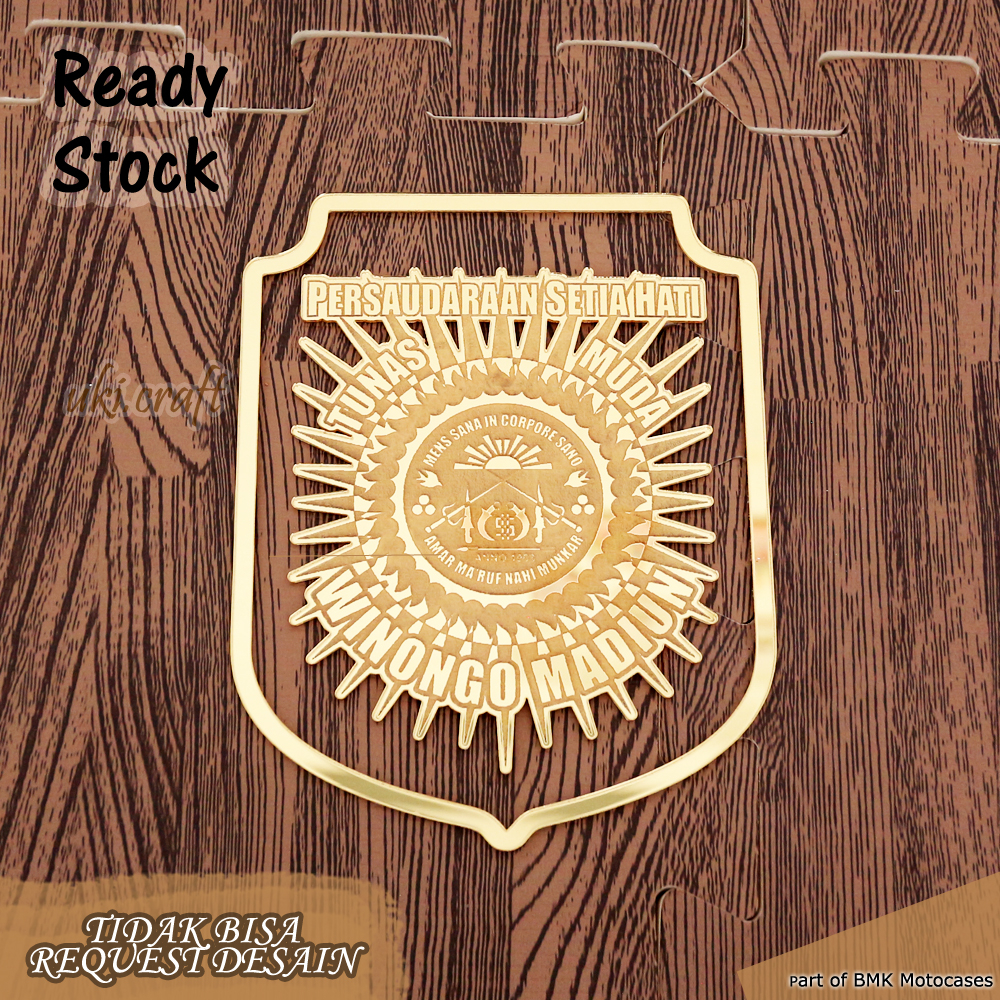 Logo PSHW - Bahan Hiasan Aksesoris Dekorasi Mahar Akrilik Gold