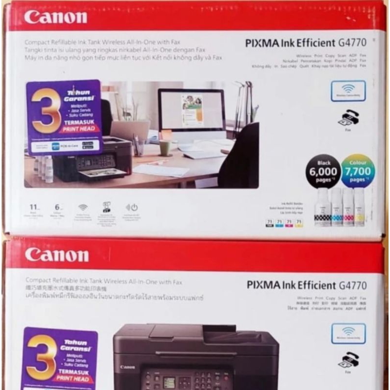 printer canon G4770 (print,scan,copy,adf f4)