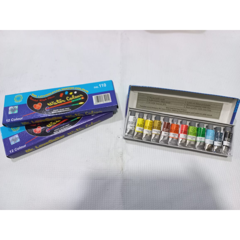 

CAT AIR LUKIS NO 110 ISI 12 WARNA