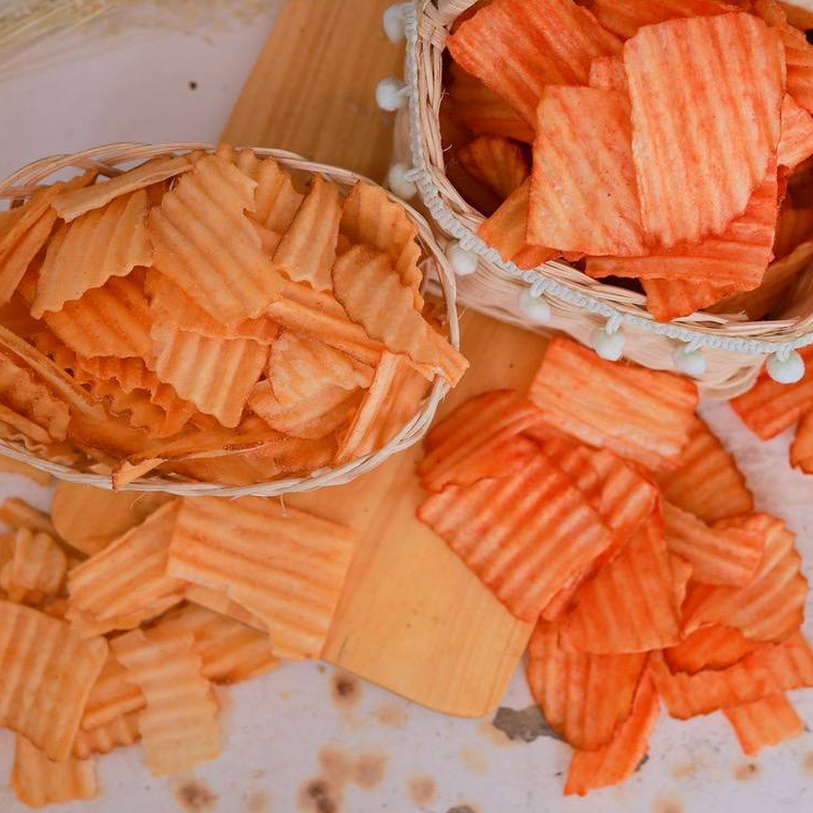 

Keripik Kentang Sisir Balado 500 gr Mabiean Snack Makanan Ringan Cemilan Makanan Kiloan Oleh-oleh Tasik