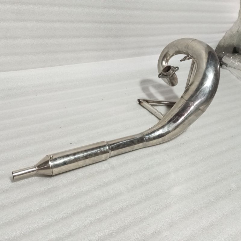 Knalpot Rx king udang lobster full chrom