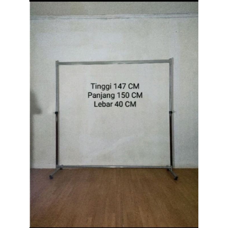 GAWANG 150 CM PALANG KOTAK/GANTUNGAN BAJU/GAWANG BAJU