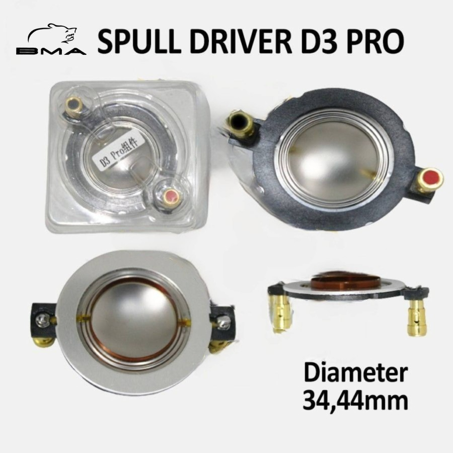 Spull Tweeter BMA D3 Pro Spul Spool Tweter Twiter Driver BMA D3 Pro